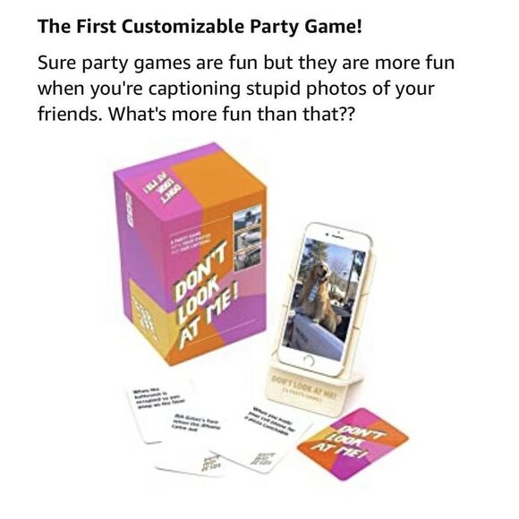 Don't Look at Me! Adult Party Game w/ Your Photos - Picture 7 of 8